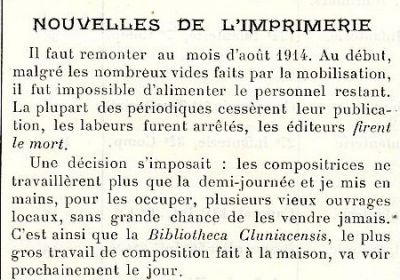 Journal de guerre de l'imprimerie Protat (extrait, décembre 1915)