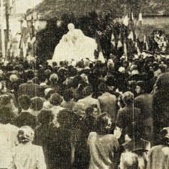 Inauguration du monument des dports, Paray-le-Monial (PR 13/253)