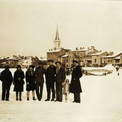 Photographie de la Sane gele, fvrier 1929 (2 Fi 4/202/10)