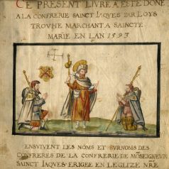 Trésors d'archives, registre de confrérie (E 1490)