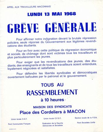Grève générale du 13 mai 1968