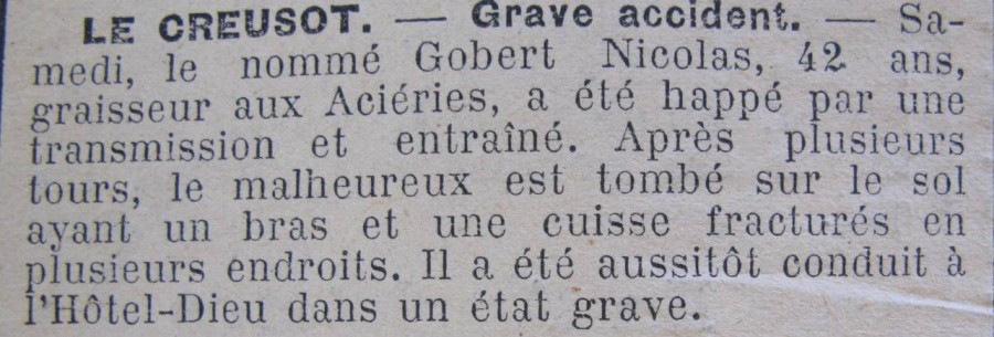 Le Progrès de Saône-et-Loire, 15 juillet 1915. ADSL PR 97/77