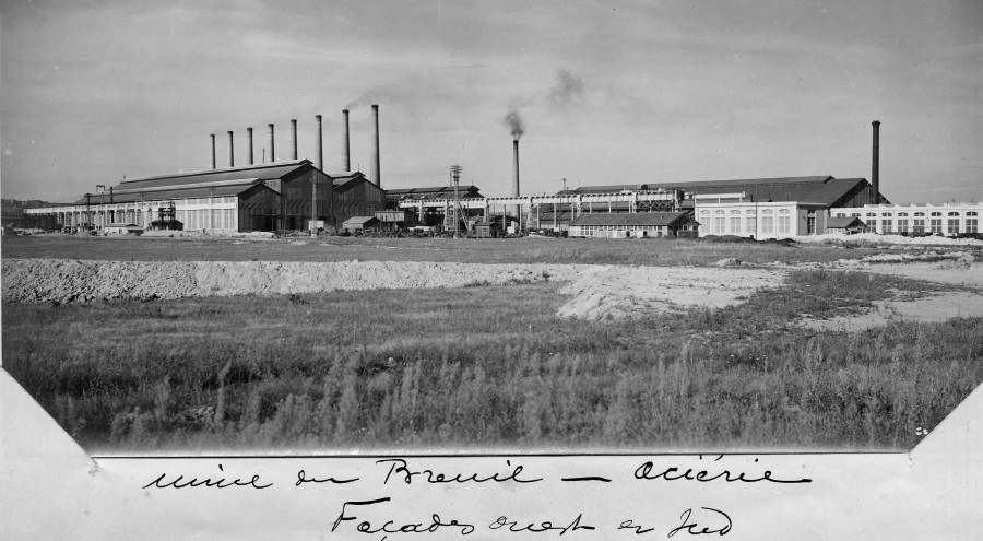 L'usine du Breuil - Acérie. Collection AFB