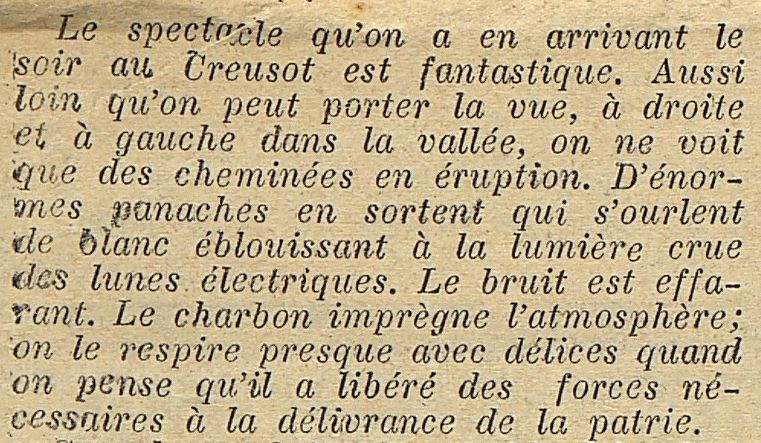 Le Progrès de Saône-et-Loire, 11 juillet 1915. ADSL PR 97/77      