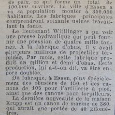 Le Progrès de Saône-et-Loire, 6 novembre 1916. ADSL PR97/79.