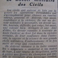Le Progrès de Saône-et-Loire, 3 juillet 1915. ADSL, PR 97/79