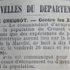 Le Progrès de Saône-et-Loire, 26 mars 1915. ADSL PR 97/76