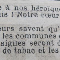 Le Progrès de Saône-et-Loire, 3 février 1915, page 2/2. ADSL PR 97/76 