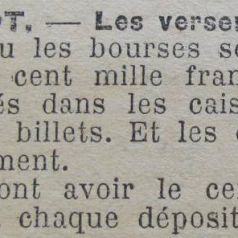 Le Progrès de Saône-et-Loire, 27 juillet 1915. ADSL PR 97/77