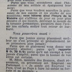 Le Progrès de Saône-et-Loire, 14 octobre 1916. ADSL PR 97/79