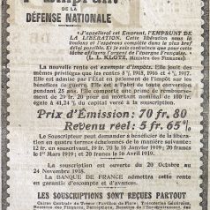 Le Progrès de Saône-et-Loire, 22 octobre 1918. ADSL PR 79/83