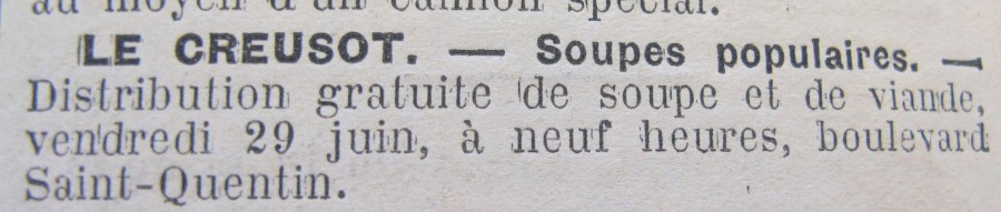 Le Progrès de Saône-et-Loire, 30 juin 1917. ADSL PR 97/80