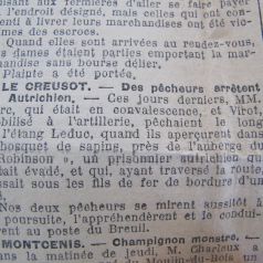 Le Progrès de Saône-et-Loire, 18 septembre 1916. ADSL, PR 97/79