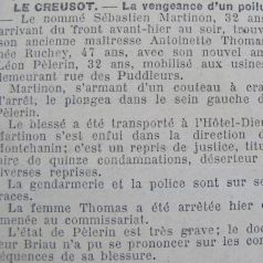 Le Progrès de Saône-et-Loire, 7 octobre 1916. ADSL PR 97/79