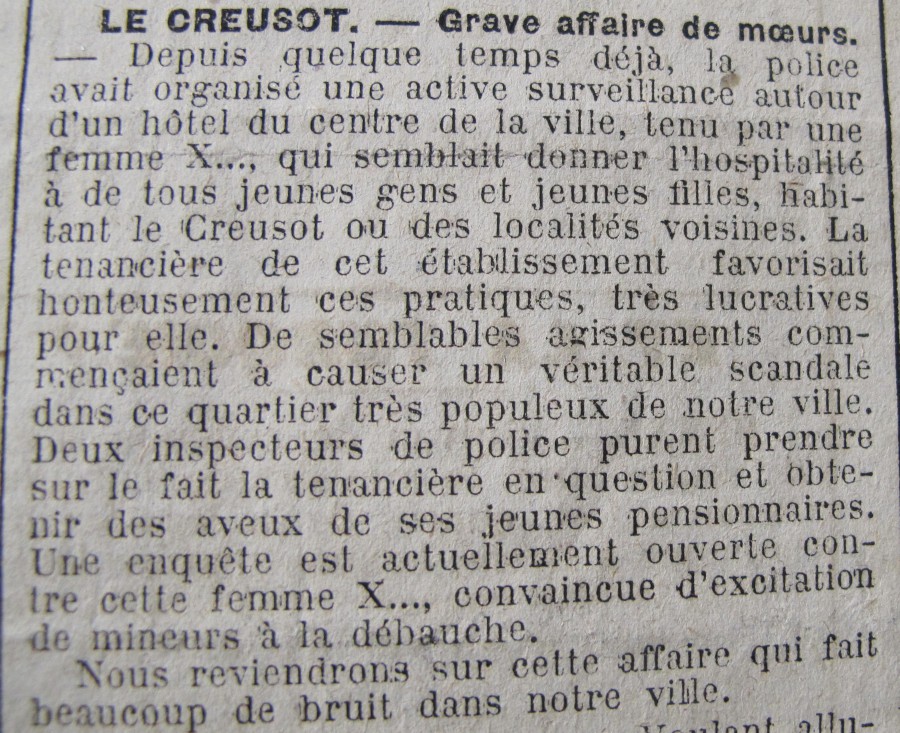Le Progrès de Saône-et-Loire, 30 octobre 1918. ADSL PR 97/83