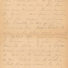 Lettre de Jean Jusot à son épouse Jeanne, 31 décembre 1917, page 2/4. CUCM, dépôt Famille Jusot