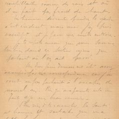 Lettre de Jean Jusot à son épouse Jeanne, 31 décembre 1917, page 4/4. CUCM, dépôt Famille Jusot