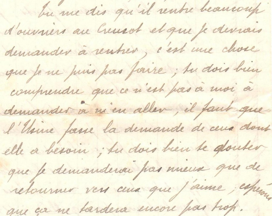 Louis Rochette à Francine,  carte-lettre du 29 novembre 1914. Collection Rochette