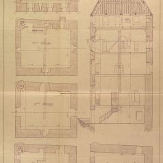 Plan de la Tour du Moulin de Cluny extrait du fonds Malo (75 J 23)