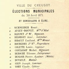 Personnel politique et élections (ill. M 154)